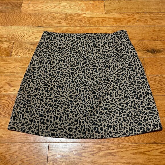 EUC Reformation  Suzie Skirt Size 8 Color Cheetah Print - Picture 3 of 4